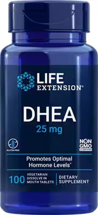 Anteprima per DHEA 25 mg 100 compresse vegetali da sciogliere in bocca Media 1 di 3 - fronte 2