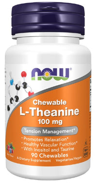 Thumbnail for L-Theanine 100 mg 90 Chewables - front 2