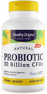 Anteprima per Healthy Origins Probiotico 30 Miliardi di CFU 150 capsule vegetali supporta un sistema immunitario sano promuovendo una flora intestinale equilibrata.