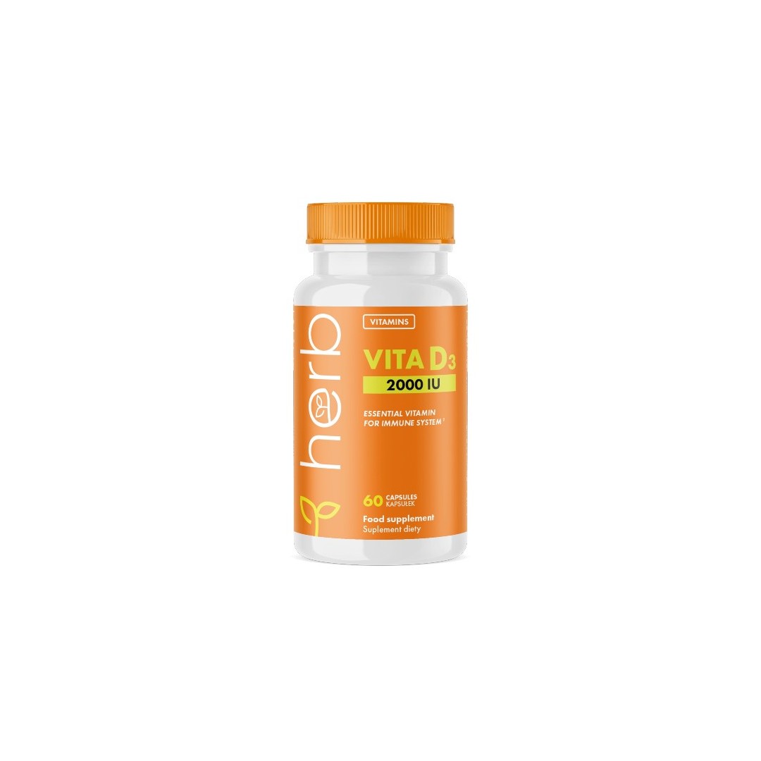 Vitamina D3 2000 UI 60 Capsule - fronte
