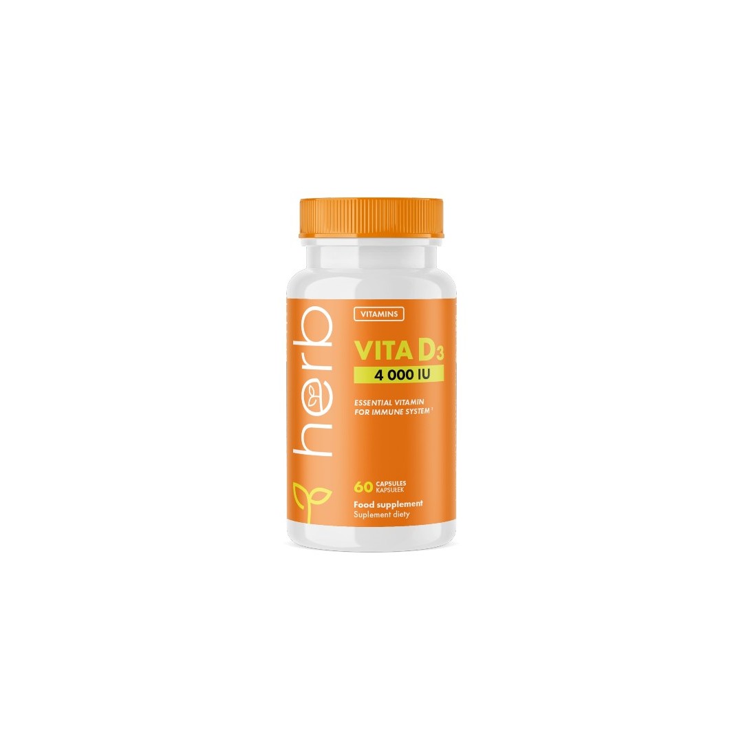 Vitamina D3 4000 UI 60 Capsule - fronte