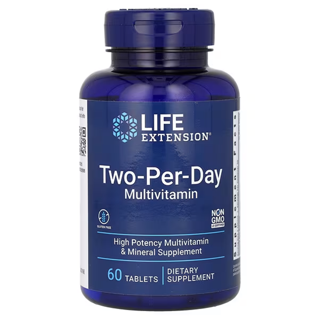 Two-Per-Day Multivitamin 60 Tablets