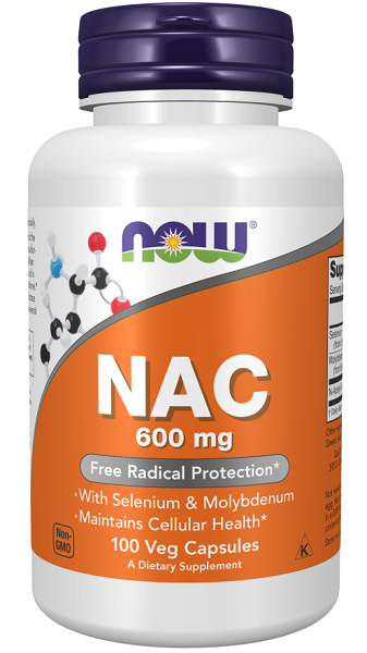 Now Foods Le capsule di N-Acetilcisteina 600mg forniscono N-Acetilcisteina, un potente antiossidante che supporta la salute del fegato.