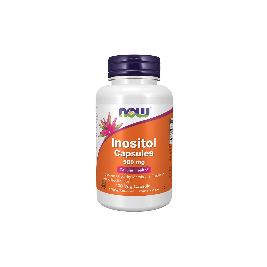 Now Foods Inositolo 500 mg 100 Capsule Vegetali.