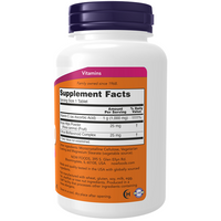 Thumbnail for A Vitamin C-1000 supplement bottle from Now Foods, featuring a white design with a purple cap. Its label prominently displays 