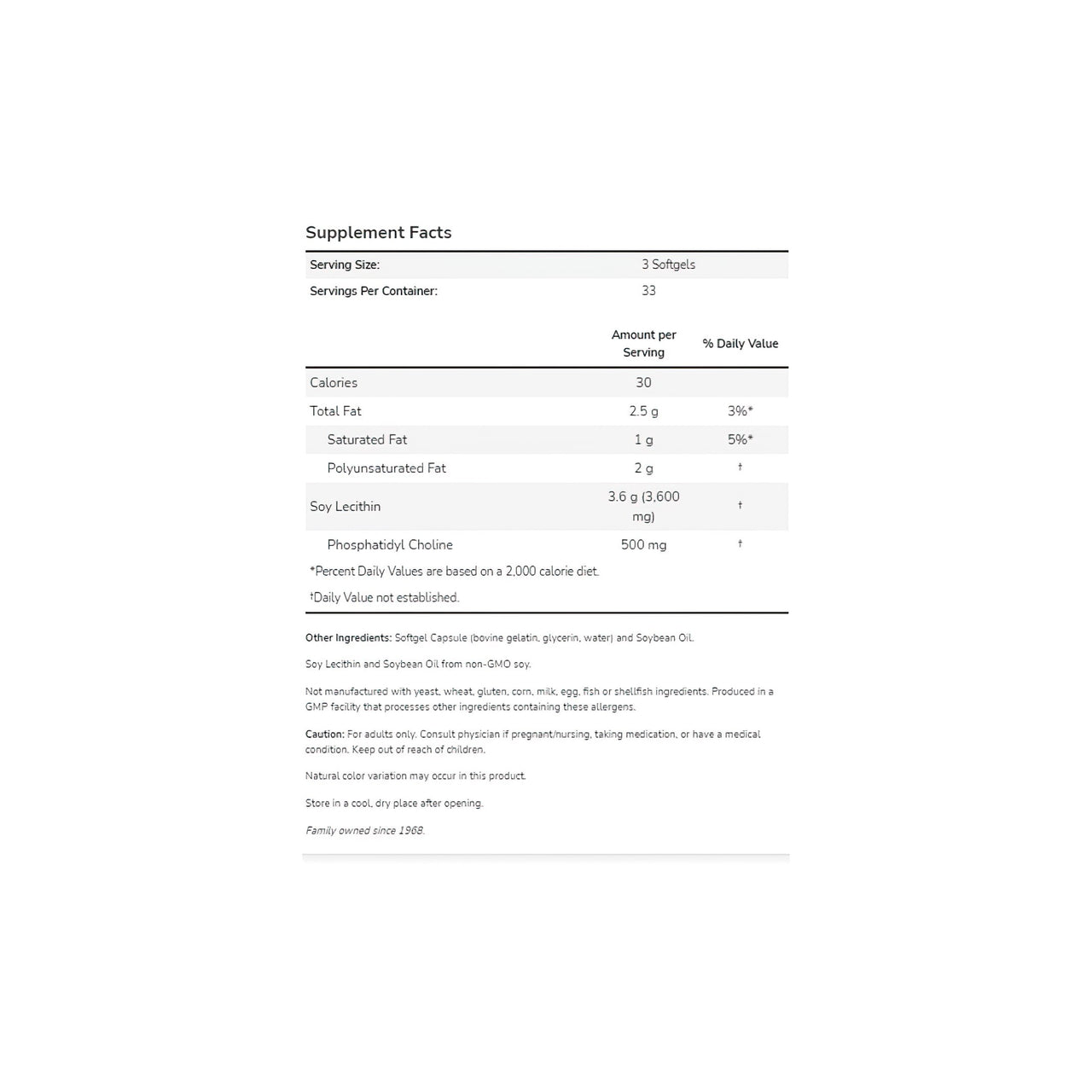 Lecitina 1200 mg 100 softgel - fatti di integrazione