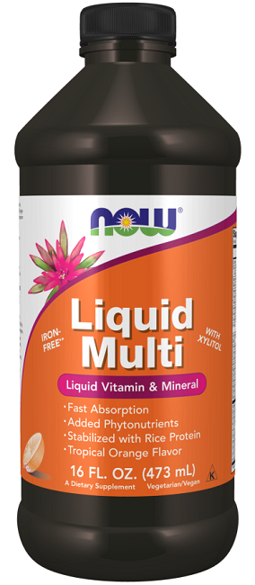 Now foods multi vitamina e minerale liquido.