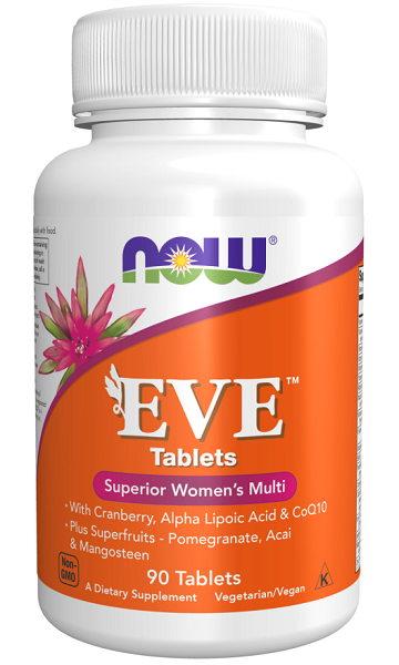 Now Foods EVE Multivitamine e Minerali per le donne 90 compresse vegetali.