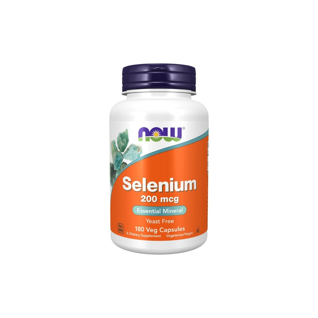 Selenium 200 mcg 180 Veg Capsules - front