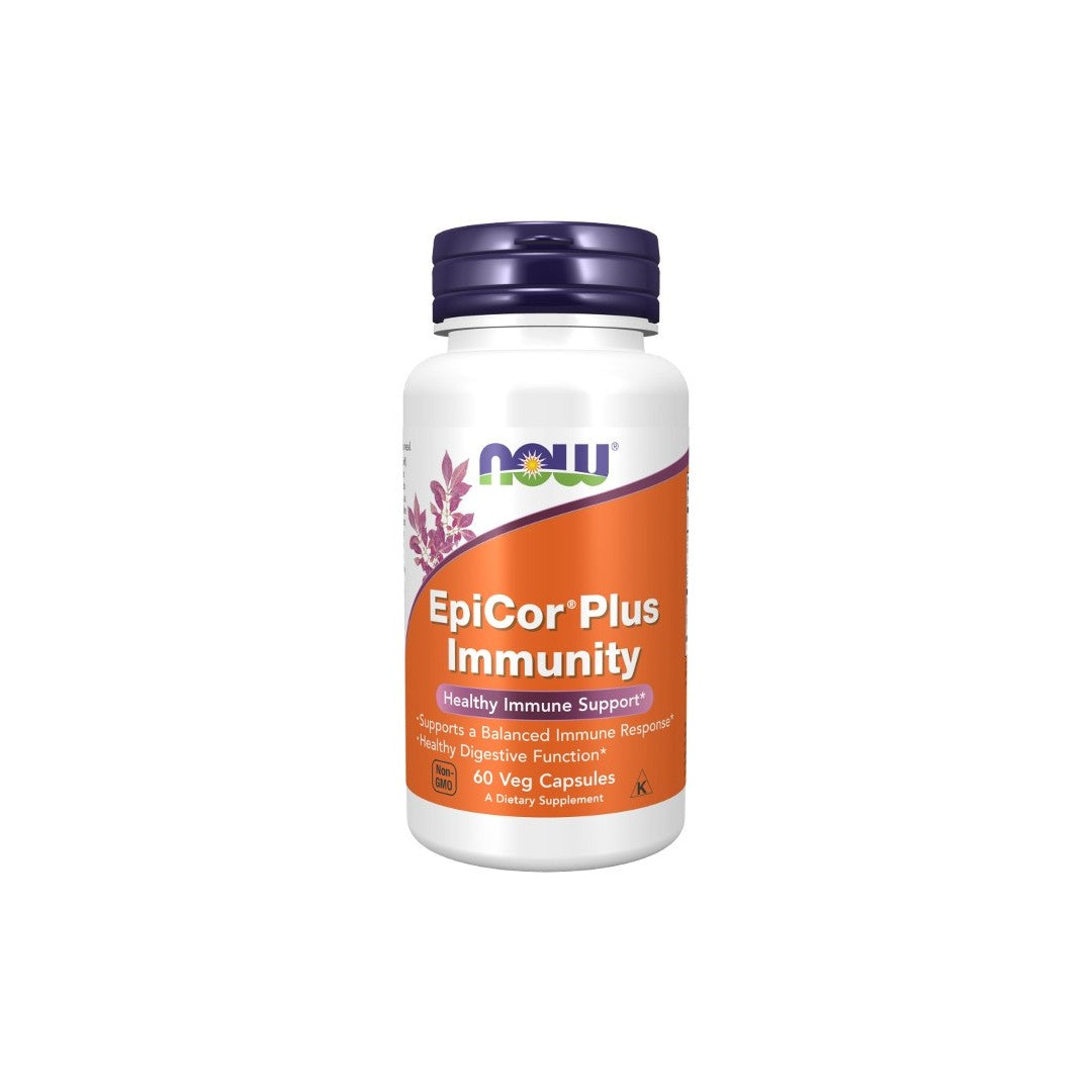 EpiCor Plus Immunity 500 mg 60 Veg Capsules - front