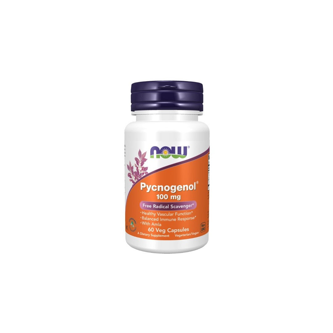 Pycnogenol® 100 mg 60 Veg Capsules - front