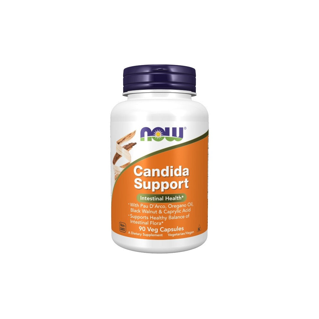 Candida Support 90 Veg Capsules - front