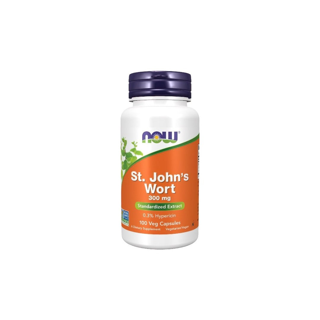 St. John's Wort 300 mg 100 Veg Capsules - front