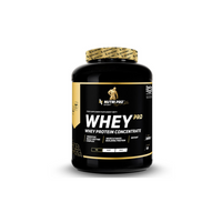 Thumbnail for Nutri Pro Sport's Whey PRO - Whey Protein Concentrate 2000g in Chocolate Flavor comes in a black container, emphasizing muscle mass and bodybuilding benefits. It is enhanced with digestive enzymes to support efficient absorption and includes guidance for post-workout and daily use to maximize results.