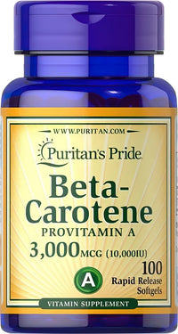 Anteprima per Beta-carotene 3000 mcg 100 softgel - fronte 2