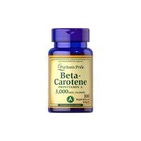 Miniature per Beta-carotene 3000 mcg 100 softgel - parte anteriore