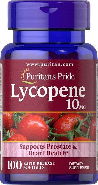 Puritan's Pride Licopene 10 mg 100 gel.