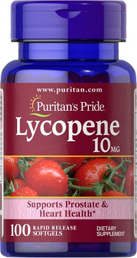 Miniature per Puritan's Pride Licopene 10 mg 100 gel.