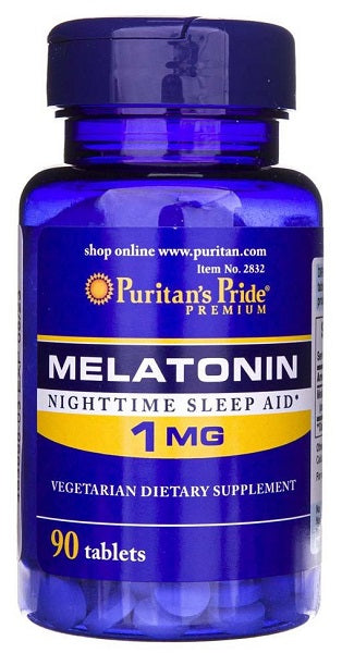 Puritan's Pride Melatonina 1 mg 90 Compresse.