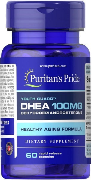 Puritan's Pride DHEA 100 mg 60 Cap.