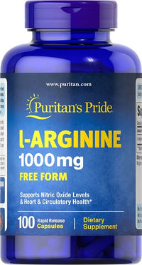 Miniature per L-arginina 1000 mg Forma Libera 100 Capsule a Rilascio Rapido - fronte 2