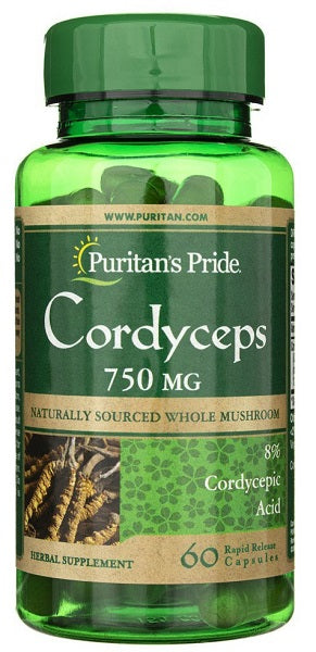 Puritan's Pride Cordyceps - 1500 mg 60 capsule.