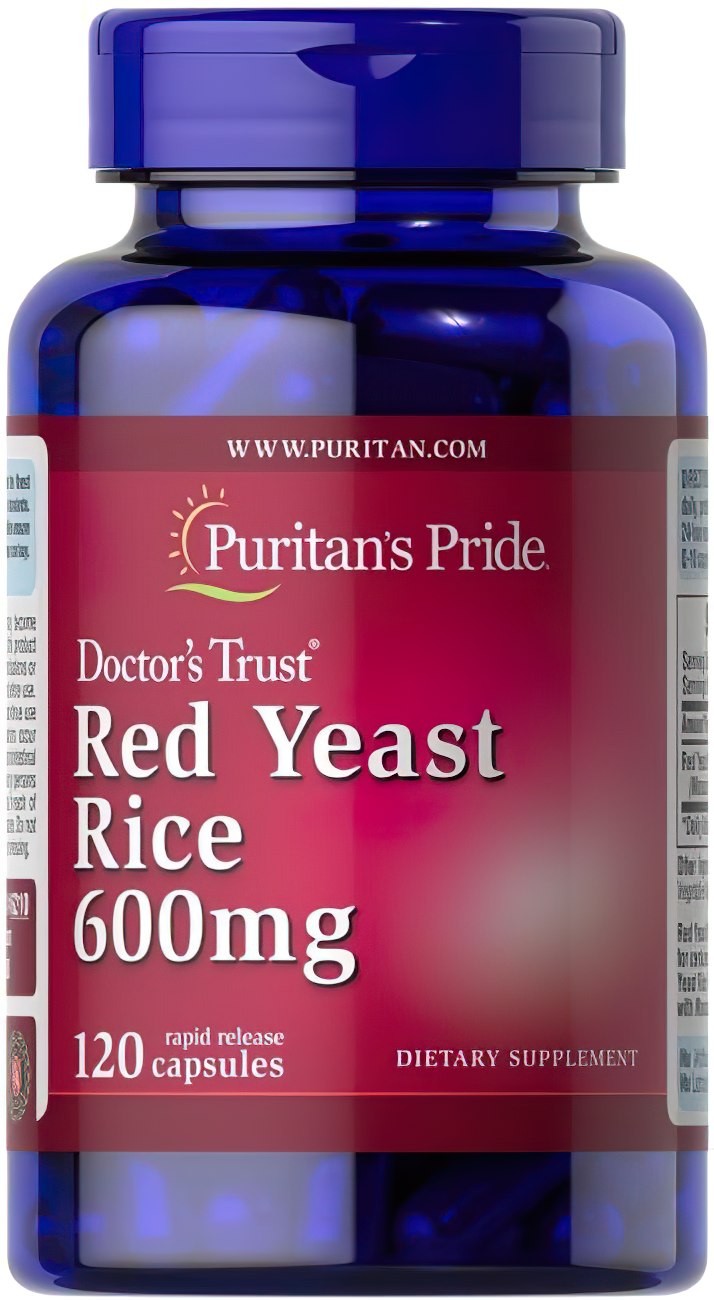 Promuovi la salute cardiovascolare con Puritan's Pride Red Yeast Rice 600 mg 120 capsule, un integratore naturale per mantenere sani i livelli di colesterolo.