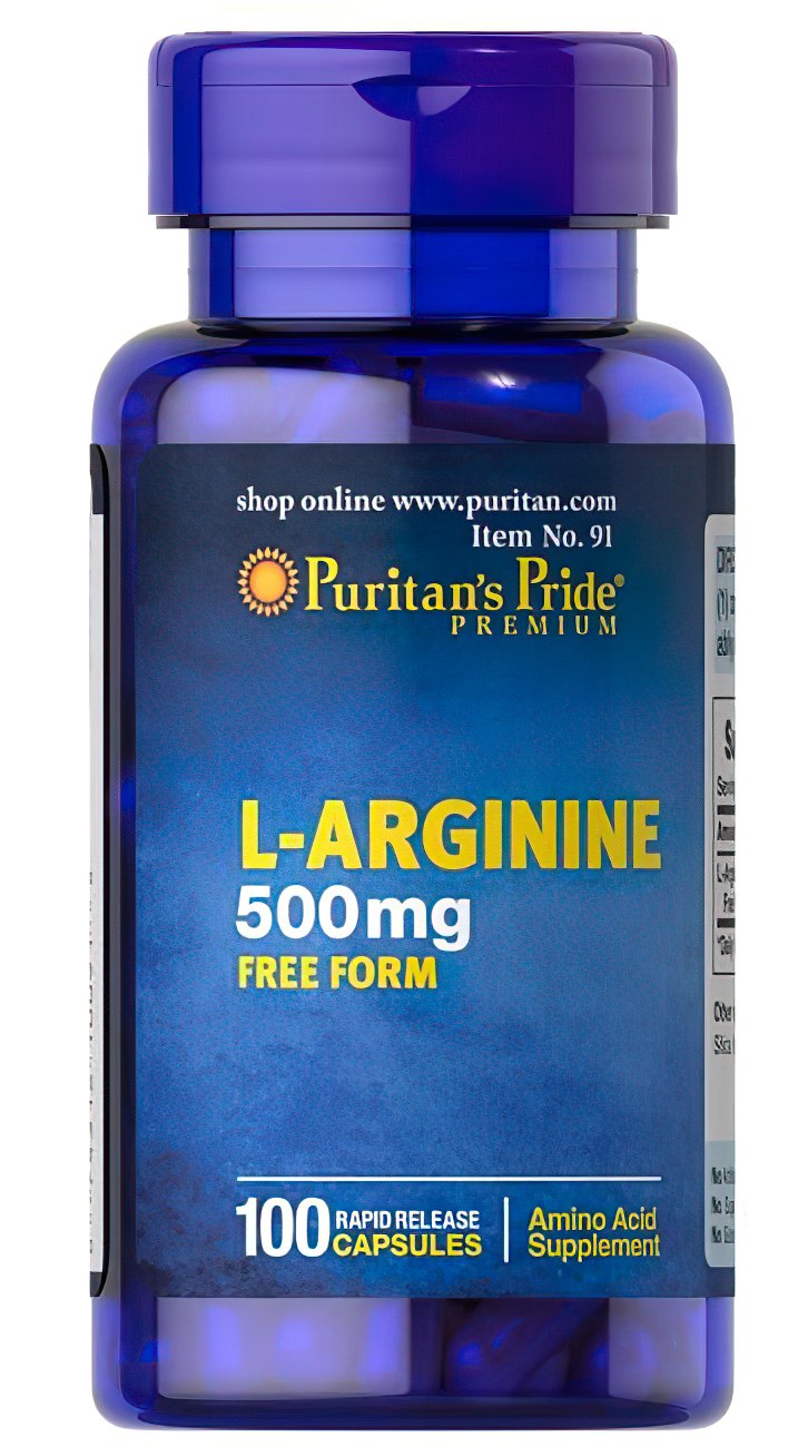 L-arginina 500 mg in forma libera 100 capsule - fronte 2