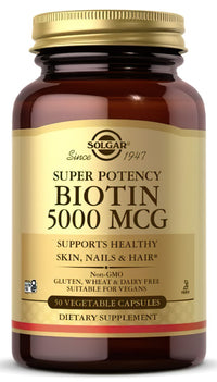 Miniature per Biotina 5000 mcg 100 capsule vegetali - fronte 2