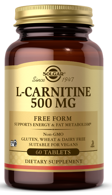 L-Carnitina 500 mg 60 Compresse - fronte 2