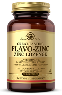Anteprima di Flavo-Zinco 23 mg 50 pastiglie di Solgar.