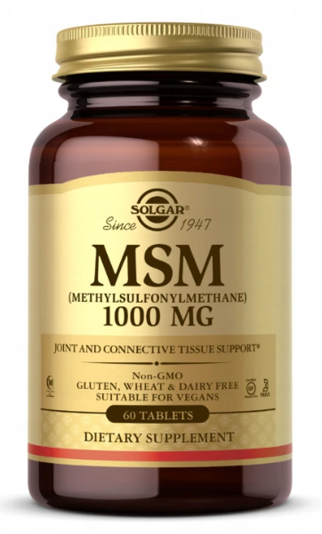 MSM 1000 mg 60 compresse - fronte 2
