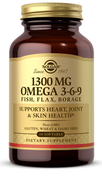 Miniatura per Un flacone di Solgar Omega 3-6-9 60 sgel, ricco di acidi grassi essenziali e distillato molecolarmente.