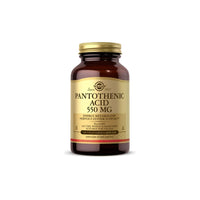 Miniatura di Solgar Acido pantotenico 550 mg capsule dietetiche, contenenti 200 mg di acido pantotenico.