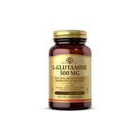 Thumbnail for L-Glutamine 500 mg 100 Vegetable Capsules - front