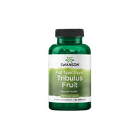Thumbnail for Bottle of Swanson Tribulus Fruit 500 mg 90 Capsules supplement for hormonal health.