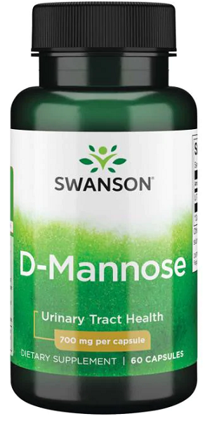 Swanson D-Mannosio - 700 mg 60 capsule.