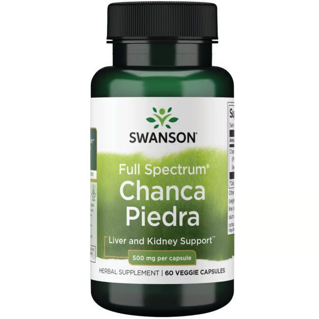 Chanca Piedra 500 mg 60 Veggie Capsules