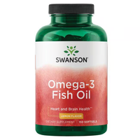 Thumbnail for Omega-3 Fish Oil - Lemon Flavour 150 Softgels