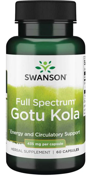 Swanson Gotu kola - 435 mg 60 capsule.