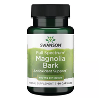 Thumbnail for Magnolia Bark 400 mg 60 Capsules