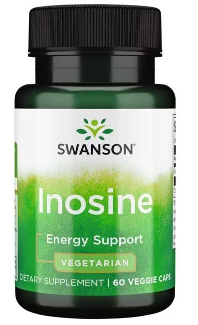 Swanson Inosina - 500 mg 60 capsule vegetali supporto energetico capsule vegetali.