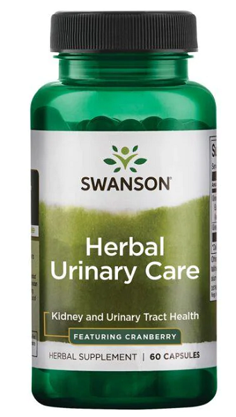 Swanson Cura delle vie urinarie a base di erbe - 60 capsule.