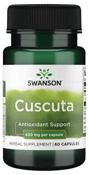 Swanson Cuscuta 400 mg 60 capsule supporto antiossidante.