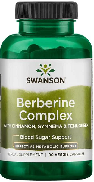 Swanson Complesso di berberina - 90 capsule vegetali.