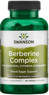 Miniature per Swanson Berberine Complex - 90 capsule vegetali.
