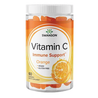 Thumbnail for Vitamin C 250 mg 60 Gummies - Orange front