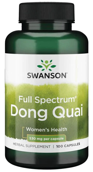 Swanson dong quai - 530 mg 100 capsule capsule per la salute delle donne.