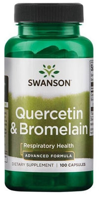 Miniatura per Swanson Quercetin with Bromelain 100 capsule supporta la funzione immunitaria stagionale.