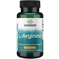 Thumbnail for L-Arginine 500 mg 100 Capsules